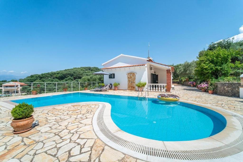 Villa Olive Grove And Sea View Agios Spyridon  Экстерьер фото