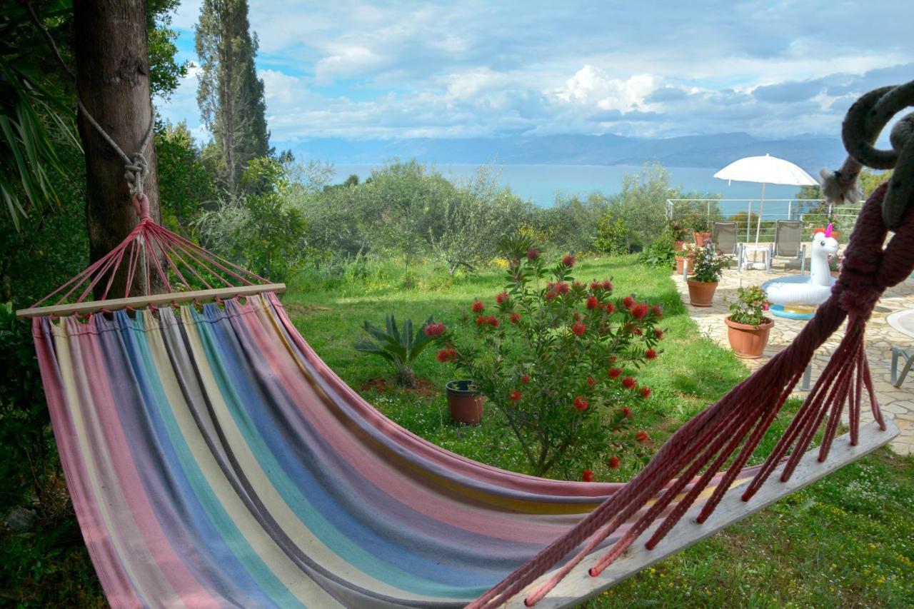 Villa Olive Grove And Sea View Agios Spyridon  Экстерьер фото